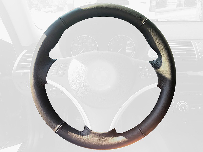 2005-12 BMW 3-series steering wheel cover - Sport wheel