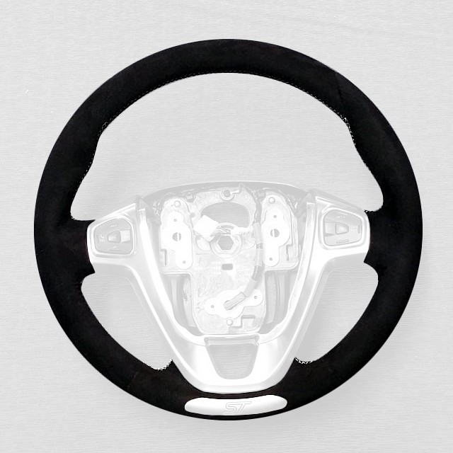 2011-19 Ford Fiesta steering wheel cover - ST