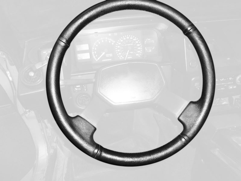 1985-89 Toyota MR2 steering wheel cover - 2-spoke